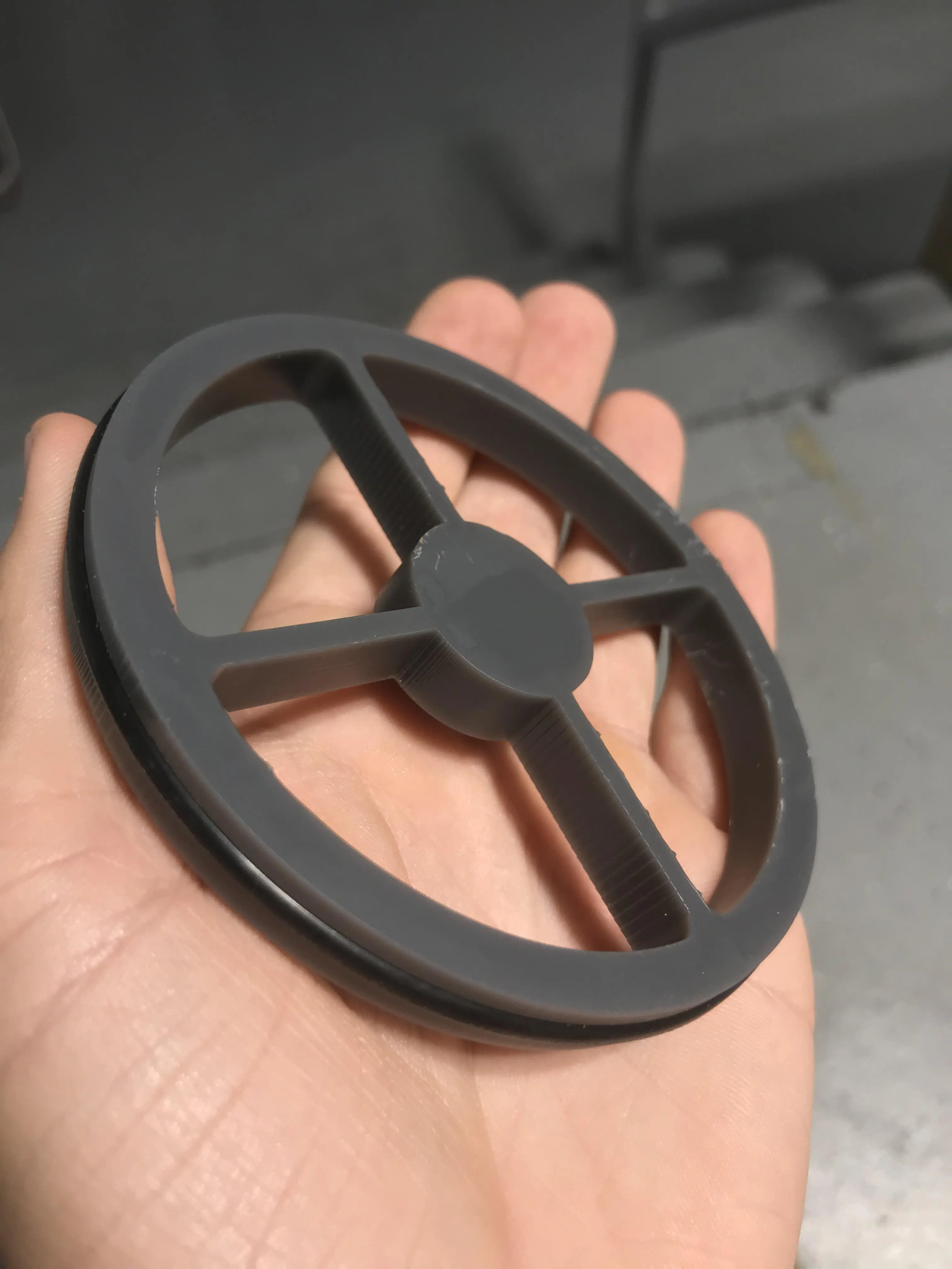 Image of the larger o-ring test peice.